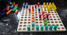 Farbensteckspiel mit 121 Steckern
